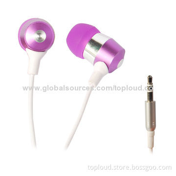 Metal Earphones for Girls, 20-20,000Hz Frequency Response